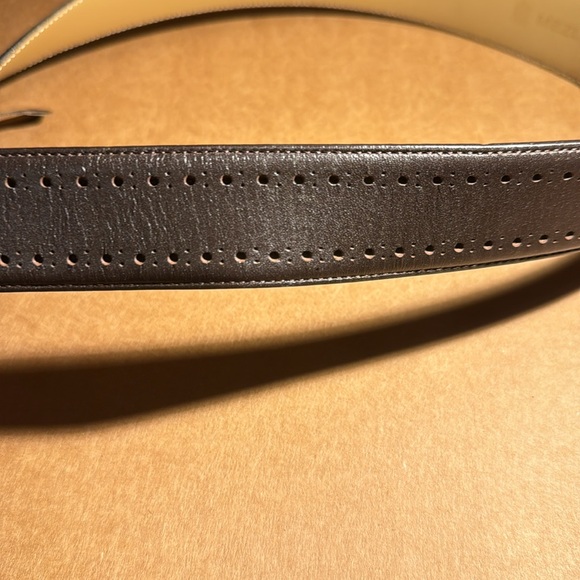 Mezlan men’s brown leather belt - Picture 8 of 8